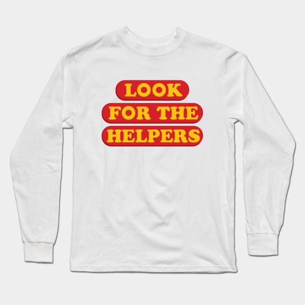 Look for the Helpers Long Sleeve T-Shirt by timlewis